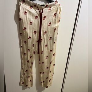 Edition Silk Printed Drawstring Pants